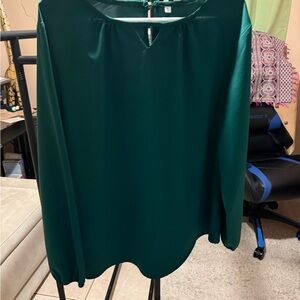 Elegant Green Women's Top